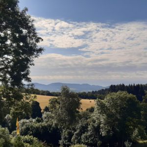 Vue sur les champs